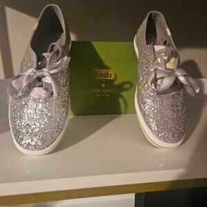 Keds Champion Glitter Celebration Lace Up Sneakers - Women, Size 8
